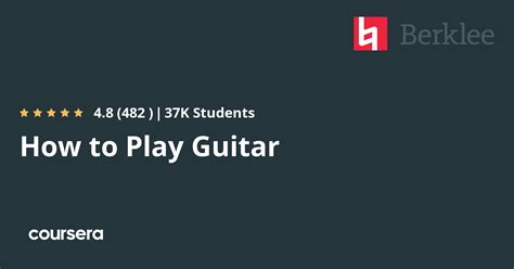 guitar coursera|How to Play Guitar Specialization .